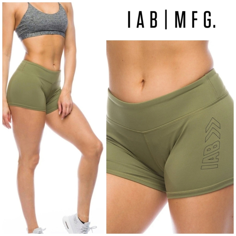 IAB | No Ride 3" Workout Crossfit Shorts Army